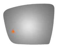 SIDE VIEW MIRROR W BLIND SPOT CROSS PATH